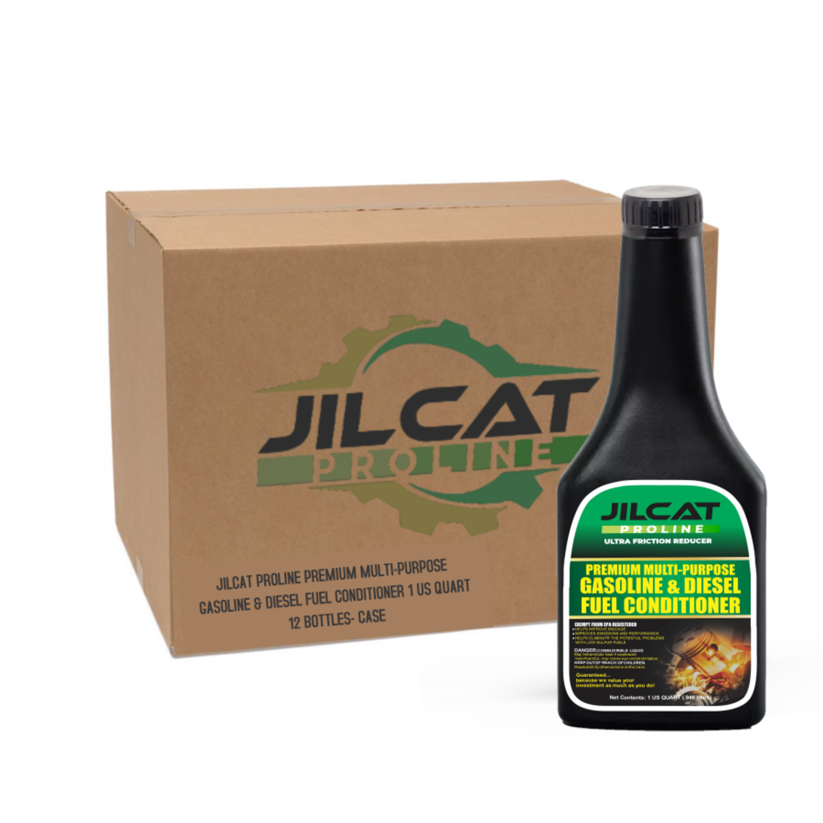 Gasoline & Diesel Fuel Conditioner Multi-Purpose (one product for both) 1 Case/12 Bottles Premium